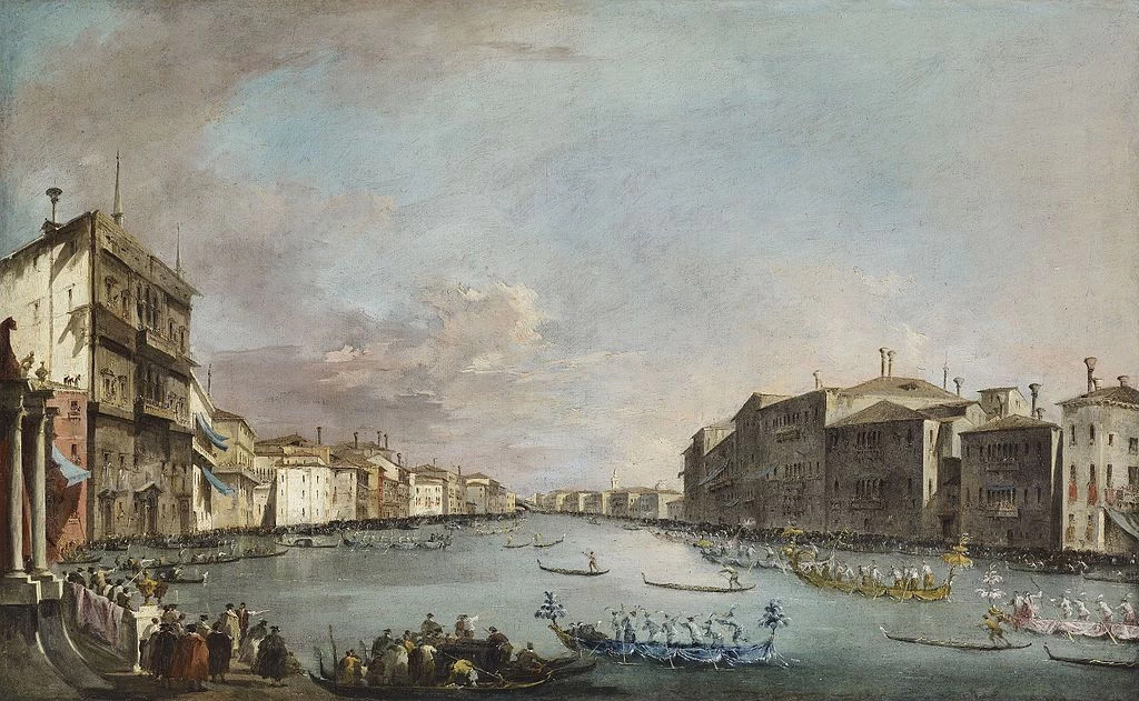 Veduta del Canal Grande dal Palazzo Baldi, Venezia - Frick Collection
